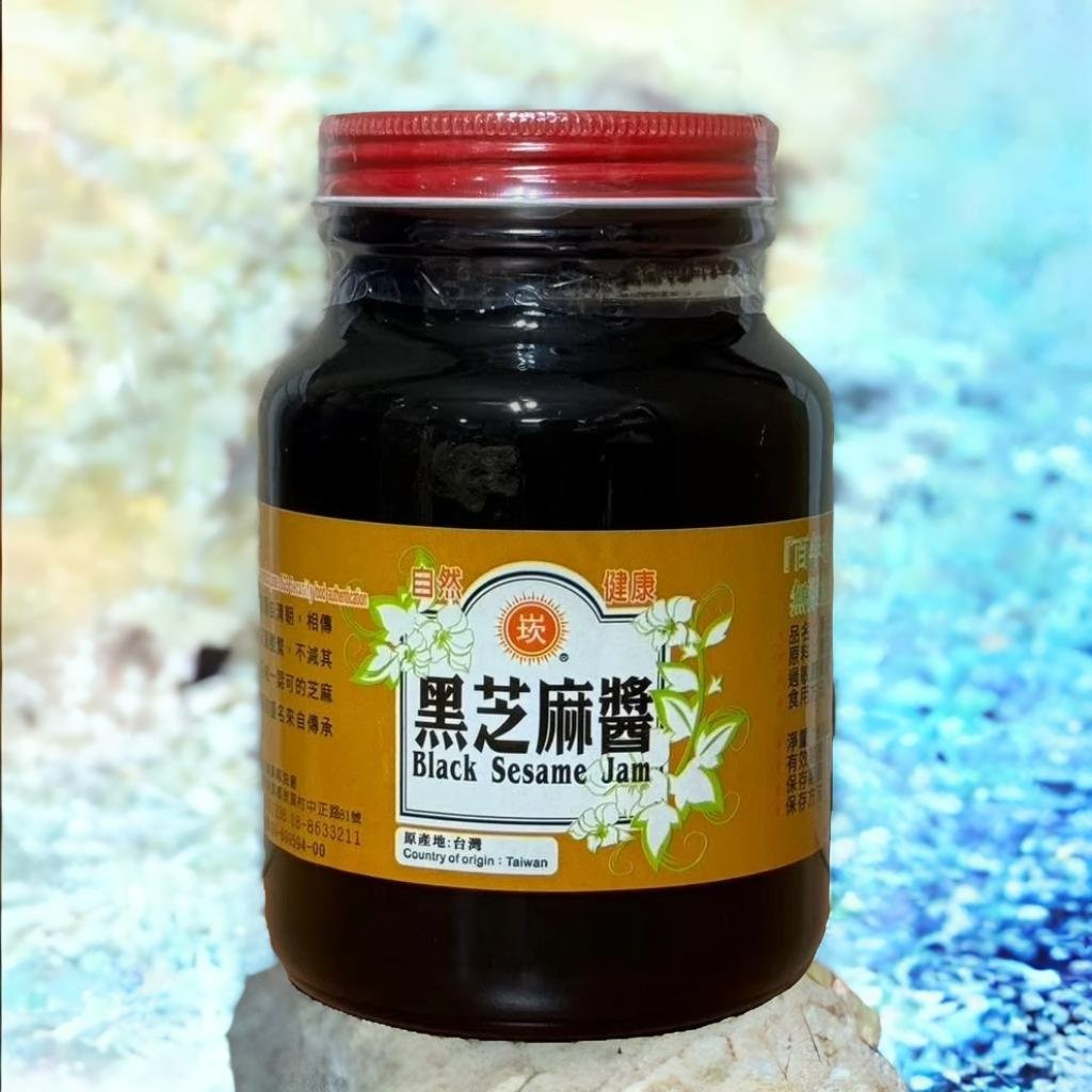 600g無糖黑芝麻醬